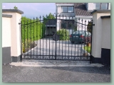 Wrought Iron with Scrolls